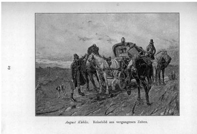 Travel Picture from Past Times by August Kühles